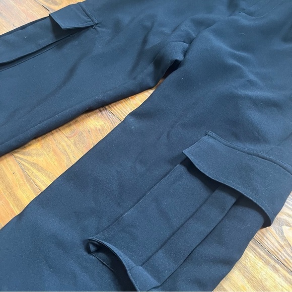 Dissh Willa Black Cargo Pants Trousers Y2K size 2 NWT Wide Leg - Picture 6 of 15